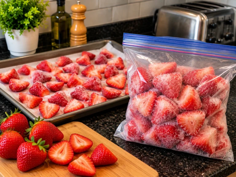 freeze-strawberries-without-sticking